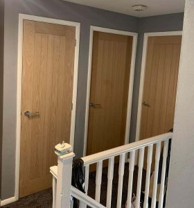 3 oak internal doors